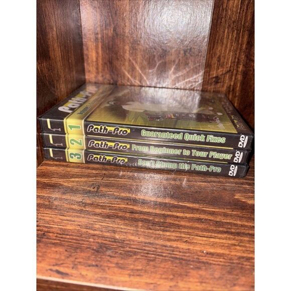 New Path-Pro Golf 3 DVD Set Volumes 1-3 Gary McCord Quick Fixes Beginner to Tour - Picture 3 of 4